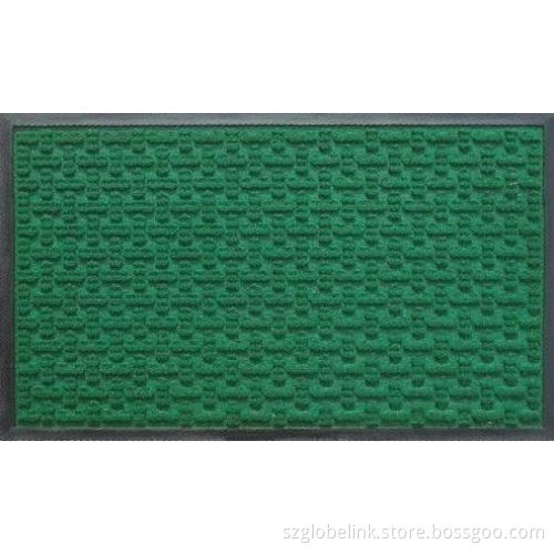 Rubber Backed Olefin Mat/Rugs (9001R-GRN)